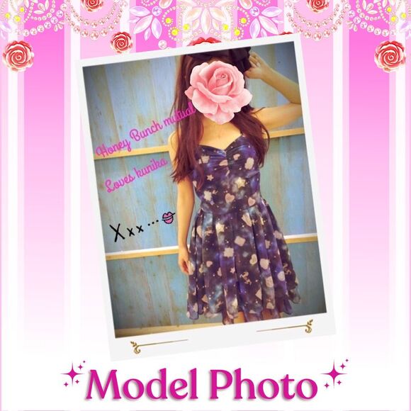 Lolita Dress Small Galaxy Cookies Kawaii Japan Party Prom Festival Halloween Y2K - Picture 2 of 13